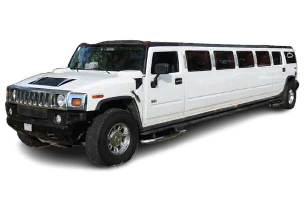 White Hummer Stretch Limousine White Hummer Stretch Limousine for limo rental